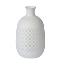 White authentic retro look table lamp 15.4 cm E14