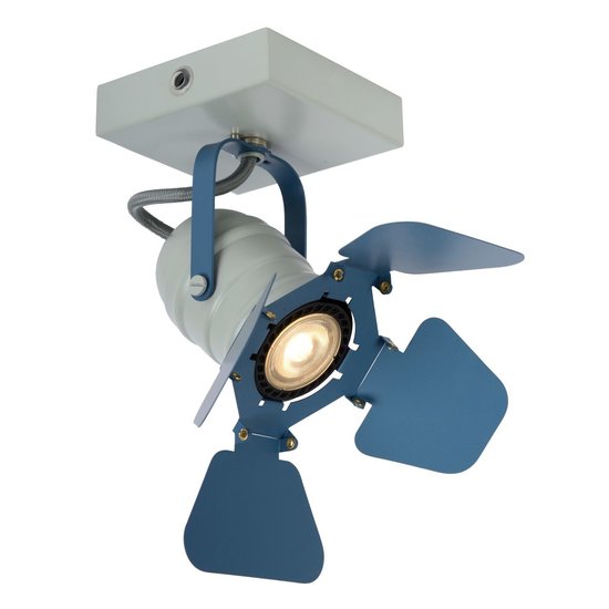 Cool foco de techo inclinable a la cadera GU10 azul