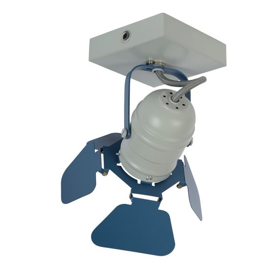 Cool foco de techo inclinable a la cadera GU10 azul
