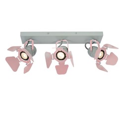 Spot de plafond rose inclinable cool et tendance GU10