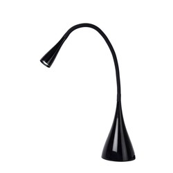 Flexible schwarze Schreibtischlampe einfaches Design 20 cm LED DIM 4W 3000K