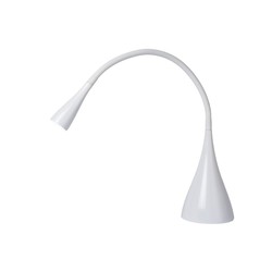 Aplique de diseño simple blanco y flexible 20 cm LED DIM 4W 3000K