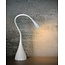 Aplique de diseño simple blanco y flexible 20 cm LED DIM 4W 3000K