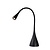 Flexible matte black desk lamp LED dimmable 4W 3000K 3 positions