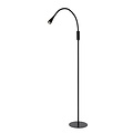 Flexible schwarze Leselampe einfaches Design LED DIM 4W 3000K 3 StepDim