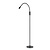 Flexible black reading lamp simple design LED DIM 4W 3000K 3 StepDim