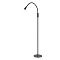 Flexible schwarze Leselampe einfaches Design LED DIM 4W 3000K 3 StepDim
