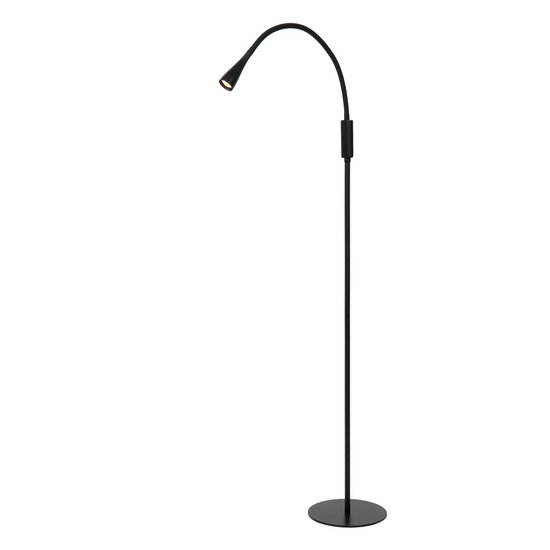 Flexible schwarze Leselampe einfaches Design LED DIM 4W 3000K 3 StepDim