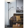 Strak zwarte en veelzijdige leeslamp 25,4 cm LED DIM 3000K