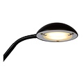 Elegante lámpara de lectura negra y versátil 25,4 cm LED DIM 3000K