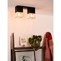 Subtle black elegant ceiling lamp E27