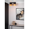 Black cube-shaped fun ceiling lamp E27