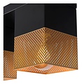 Black cube-shaped fun ceiling lamp E27