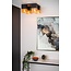 Nice cube-shaped ceiling lamp E27 black