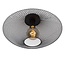 Vintage spherical ceiling lamp 45 cm E27 black