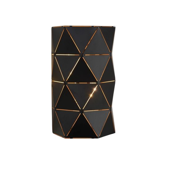 Eigentijds en modern zwart wandlamp E14