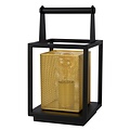 Warm black with gold table lamp E27