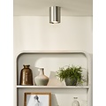 Simple matt chrome ceiling spotlight 9.6 cm GU10