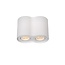 Spot de plafond simple 2x GU10 blanc