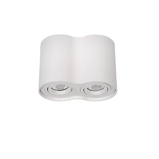 Foco de techo simple 2x GU10 blanco