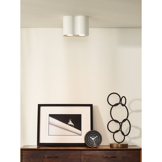 Spot de plafond simple 2x GU10 blanc