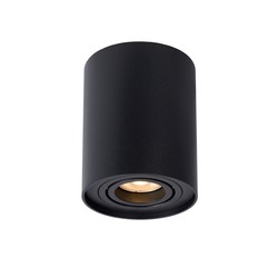 Spot de plafond noir simple 9,6 cm GU10