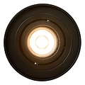 Simple black ceiling spot 9.6 cm GU10