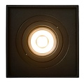 Spot plafond simple noir GU10