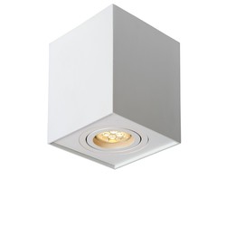 Spot plafond simple blanc 9,6 cm GU10