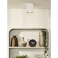 Foco de techo simple blanco 9,6 cm GU10