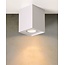 White simple ceiling spot 9.6 cm GU10