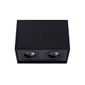 Simple ceiling spot GU10 black