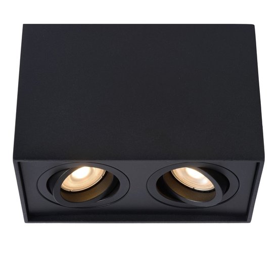 Spot de plafond simple GU10 noir