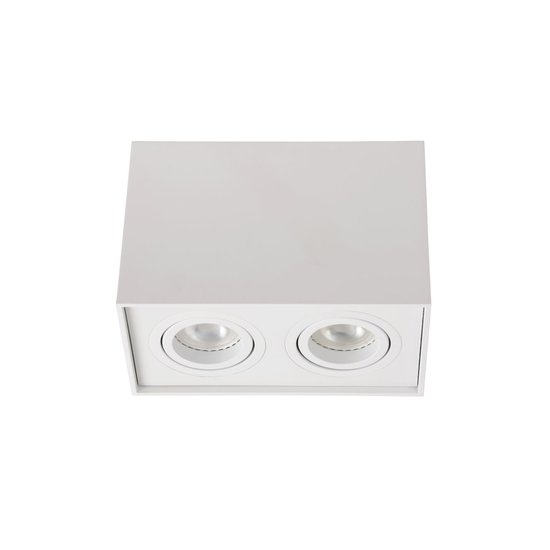 Spot de plafond blanc simple GU10