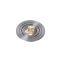Practical matt chrome and modern recessed spot 9.2 cm GU10