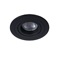 Practical and modern black recessed spot 9.2 cm GU10