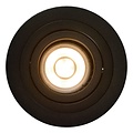 Practical and modern black recessed spot 9.2 cm GU10