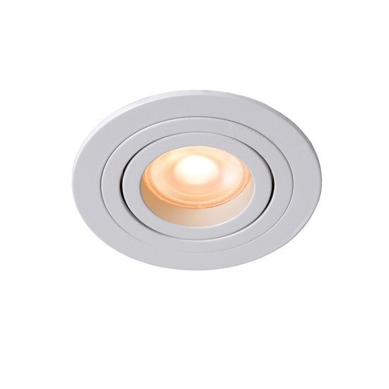 Modern white and practical recessed spot 9 cm GU10
