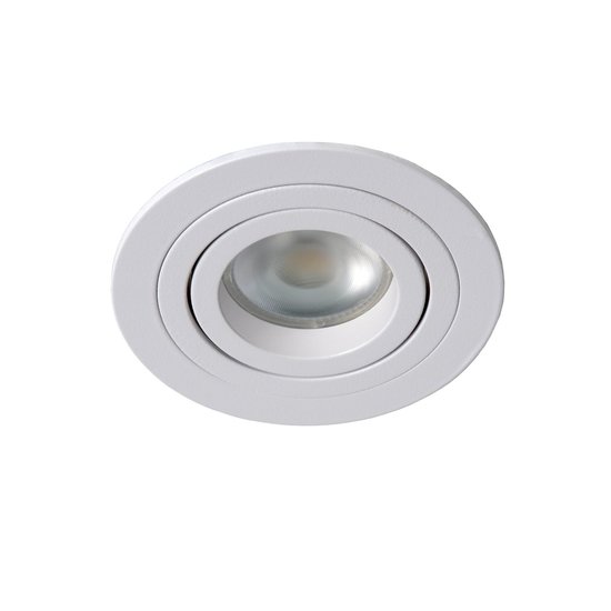 Foco empotrable moderno y práctico blanco 9 cm GU10