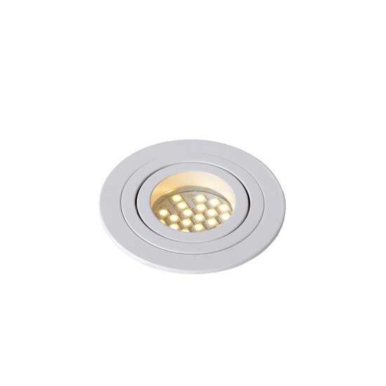 Spot encastrable moderne blanc et pratique 9 cm GU10