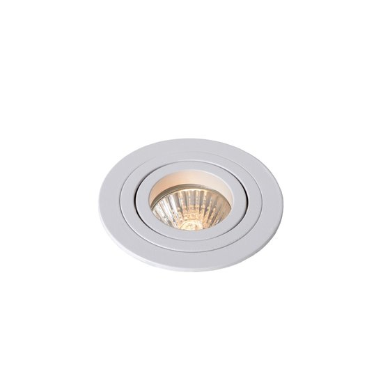 Modern white and practical recessed spot 9 cm GU10