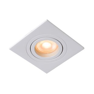 Practical and modern recessed spot GU10 white
