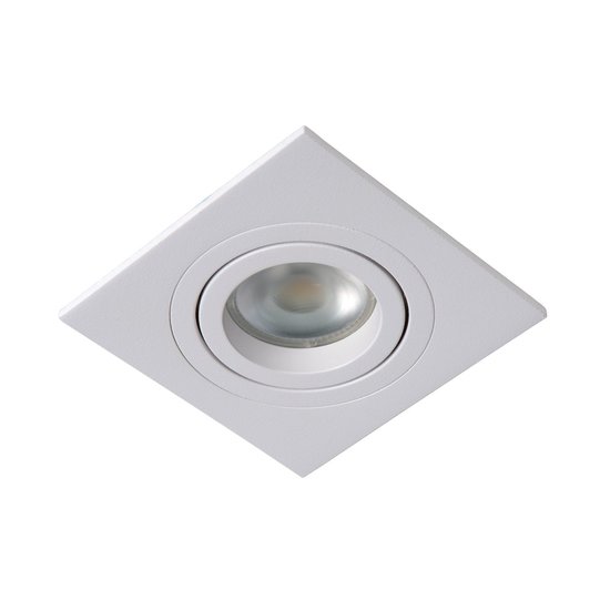 Praktisch en moderne inbouwspot GU10 wit