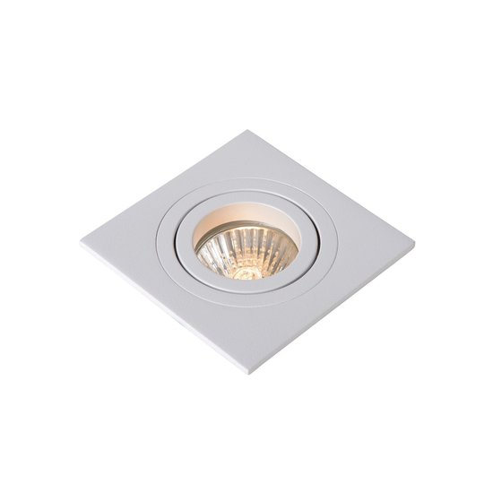 Praktisch en moderne inbouwspot GU10 wit