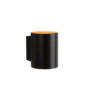 Unique modern black design wall lamp 8 cm G9