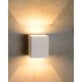 Unique white modern design wall lamp G9