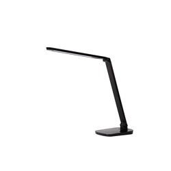 Lampe de bureau noire futuriste et multifonctionnelle LED DIM 8W 6000K