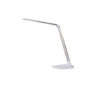 Weiße futuristische und multifunktionale Schreibtischlampe LED DIM 8W 2700K/6000K