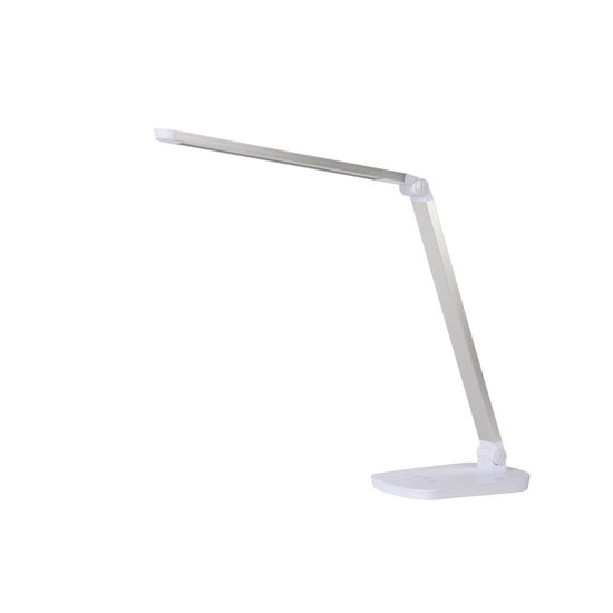 Weiße futuristische und multifunktionale Schreibtischlampe LED DIM 8W 2700K/6000K