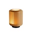 Anmutige moderne Tischlampe in mattem Gold/Messing 10,6 cm LED 5W 3000K